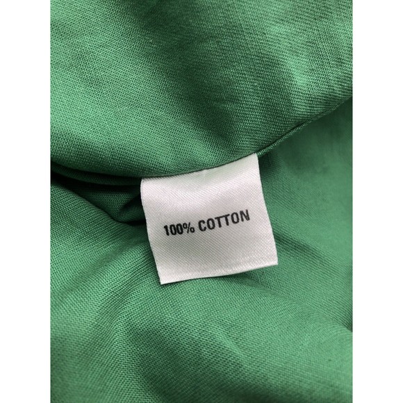 Vintage 90s Disney MICKEY MOUSE Green Long Sleeve Button Up Shirt Boys Size 14 - Picture 9 of 11